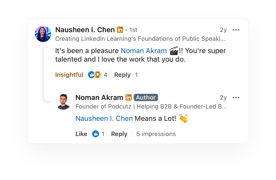 Client review